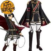 【In Stock】Anime Attack On Titan Cosplay Levi Cosplay Costume Cosplay Costumes